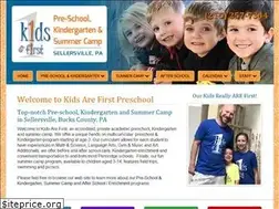 Sites similar to kidsarefirstpreschool.com