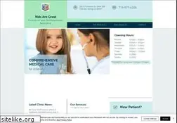 Sites similar to kidsaregreatpediatrics.com