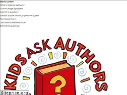 Sites similar to kidsaskauthors.com