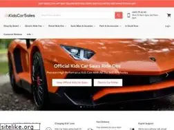 Sites similar to kidscarsales.com.au