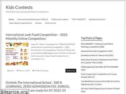 Sites similar to kidscontests.in