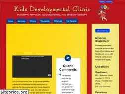Sites similar to kidsdevelopmentalclinic.com