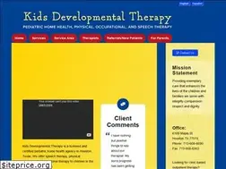 Sites similar to kidsdevelopmentaltherapy.com