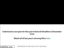 Sites similar to kidsfilmitfestival.com