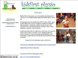 Sites similar to kidsfirstphysio.ca