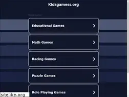 Sites similar to kidsgamess.org