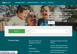 Sites similar to kidshealth.org.nz