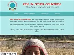 Sites similar to kidsinothercountries.org