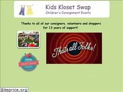 Sites similar to kidsklosetswap.com