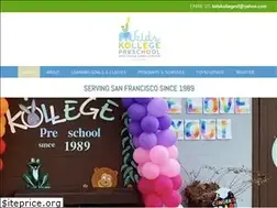 Sites similar to kidskollegesf.com