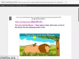 Sites similar to kidslearningzone.in