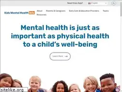 Sites similar to kidsmentalhealthinfo.com
