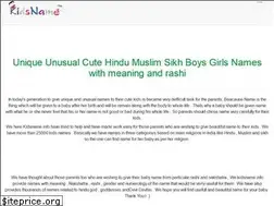 Sites similar to kidsname.info