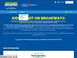 Sites similar to kidsnightonbroadway.com