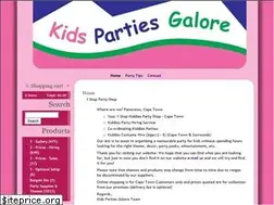 Sites similar to kidspartiesgalore.co.za