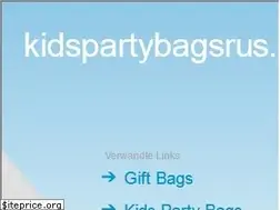 Sites similar to kidspartybagsrus.co.uk