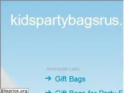 Sites similar to kidspartybagsrus.com