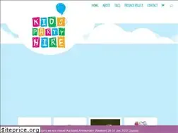 Sites similar to kidspartyhire.co.nz