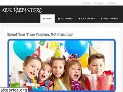 Sites similar to kidspartystore.org