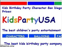 Sites similar to kidspartyusa.com