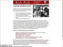 Sites similar to kidsrisk.org
