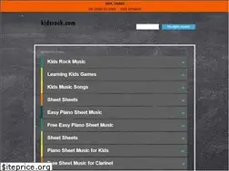 Sites similar to kidsrock.com