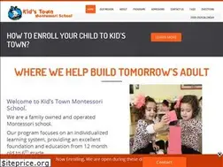 Sites similar to kidstownmontessorischool.com