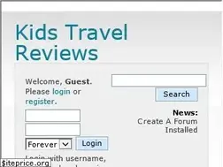 Sites similar to kidstravelreviews.com