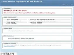 Sites similar to kidsworld.com