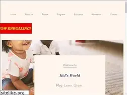 Sites similar to kidsworldchildcarecenter.com