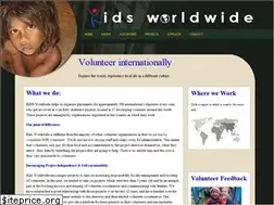 Sites similar to kidsworldwide.org