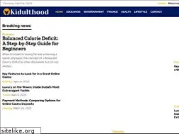 Sites similar to kidulthood.co.uk