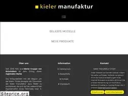 Sites similar to kieler-manufaktur.de