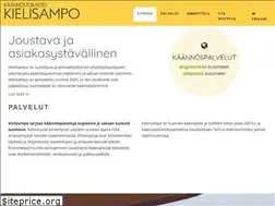 Sites similar to kielisampo.fi