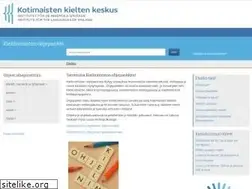 Sites similar to kielitoimistonohjepankki.fi