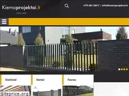 Sites similar to kiemoprojektai.lt