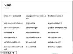 Sites similar to kiens.info