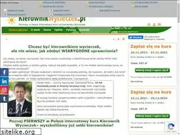Sites similar to kierownikwycieczek.pl