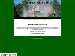 Sites similar to kierratysmetallilife.fi