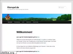 Sites similar to kierspel.net