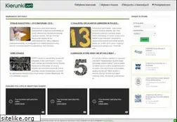 Sites similar to kierunki.net