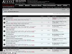 Sites similar to kieselguitarsbbs.com