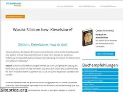 Sites similar to kieselsaeure-silicium.com