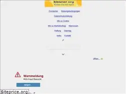 Sites similar to kiesner.org