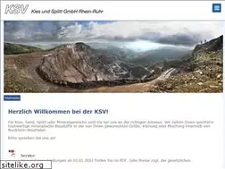 Sites similar to kiesundsplitt.de