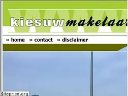 Sites similar to kiesuwmakelaar.nl