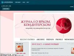 Sites similar to kiev-best-cake.livejournal.com