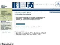 Sites similar to kiezdeutsch.de