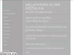 Sites similar to kiezsauna.de