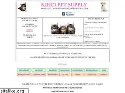 Sites similar to kiheipetsupply.com